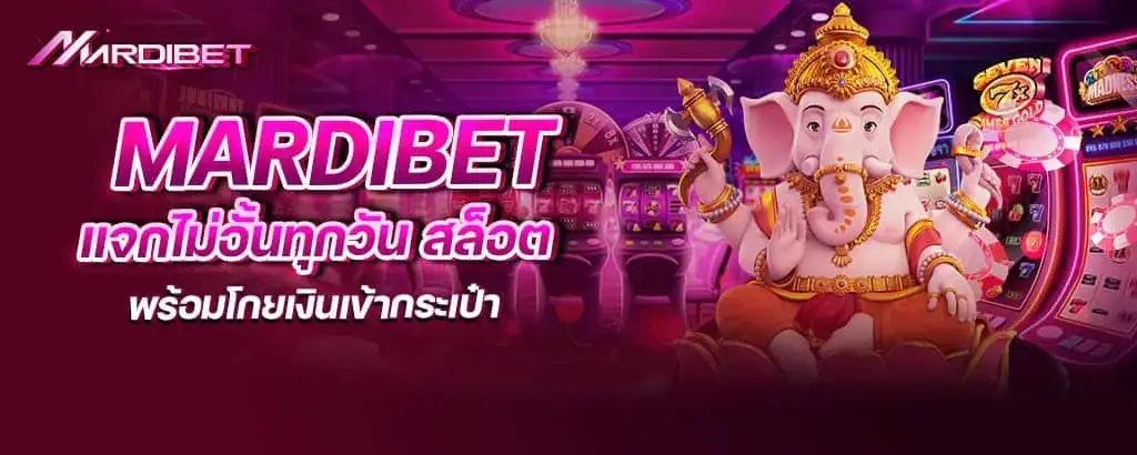 mardibet แจกไม่อั้นทุกวัน สล็อต พร้อมโกยเงินเข้ากระเป๋า